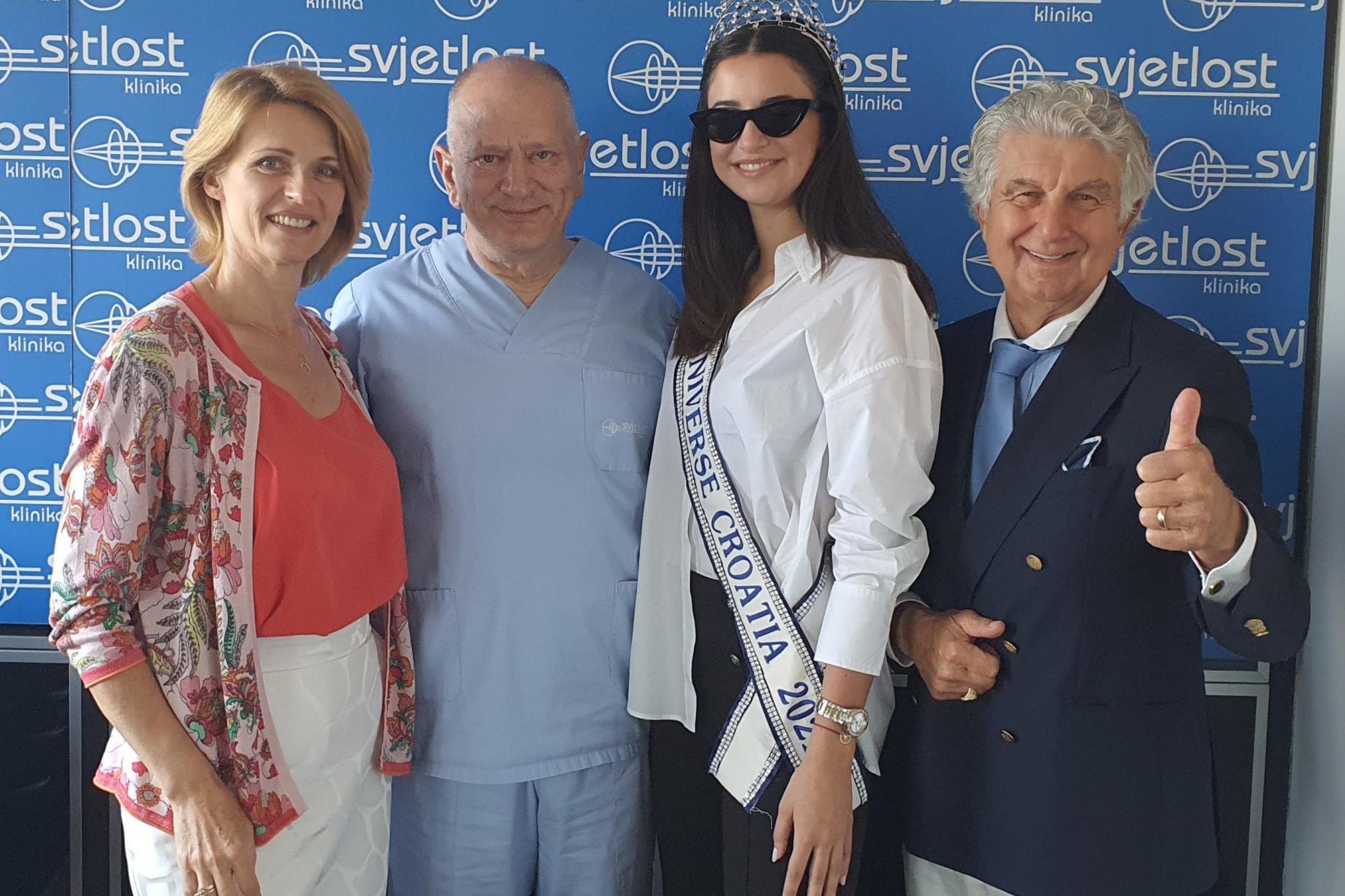 Miss Universo Croazia operata presso la Clinica Svjetlost